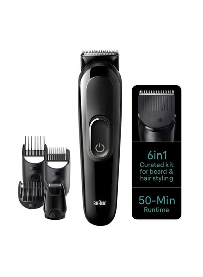 BRAUN MGK 3410 – 6-in-1 Style Kit 3 MGK3410 beard & hair. Black-0