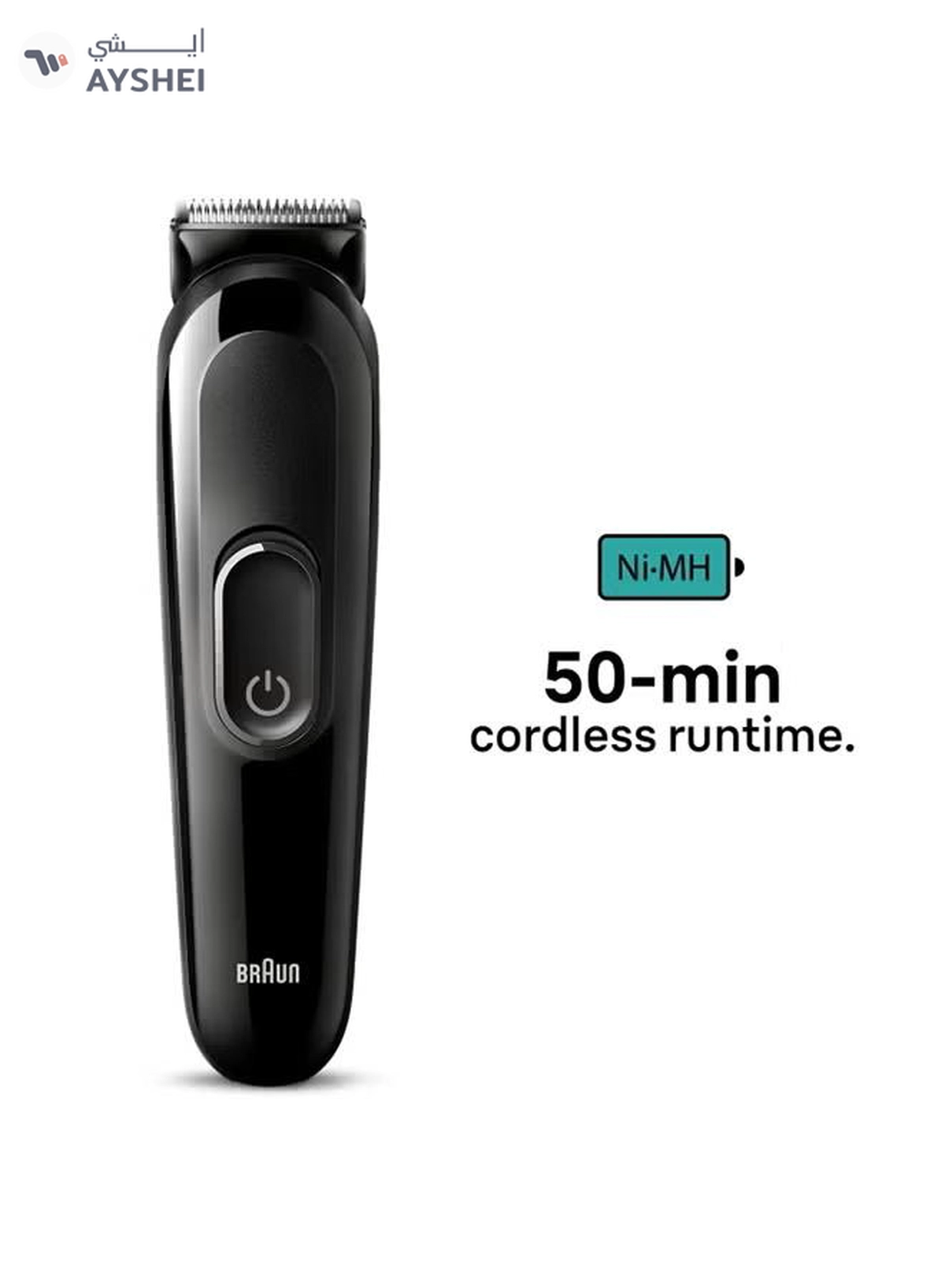 BRAUN MGK 3410 – 6-in-1 Style Kit 3 MGK3410 beard & hair. Black-2-2
