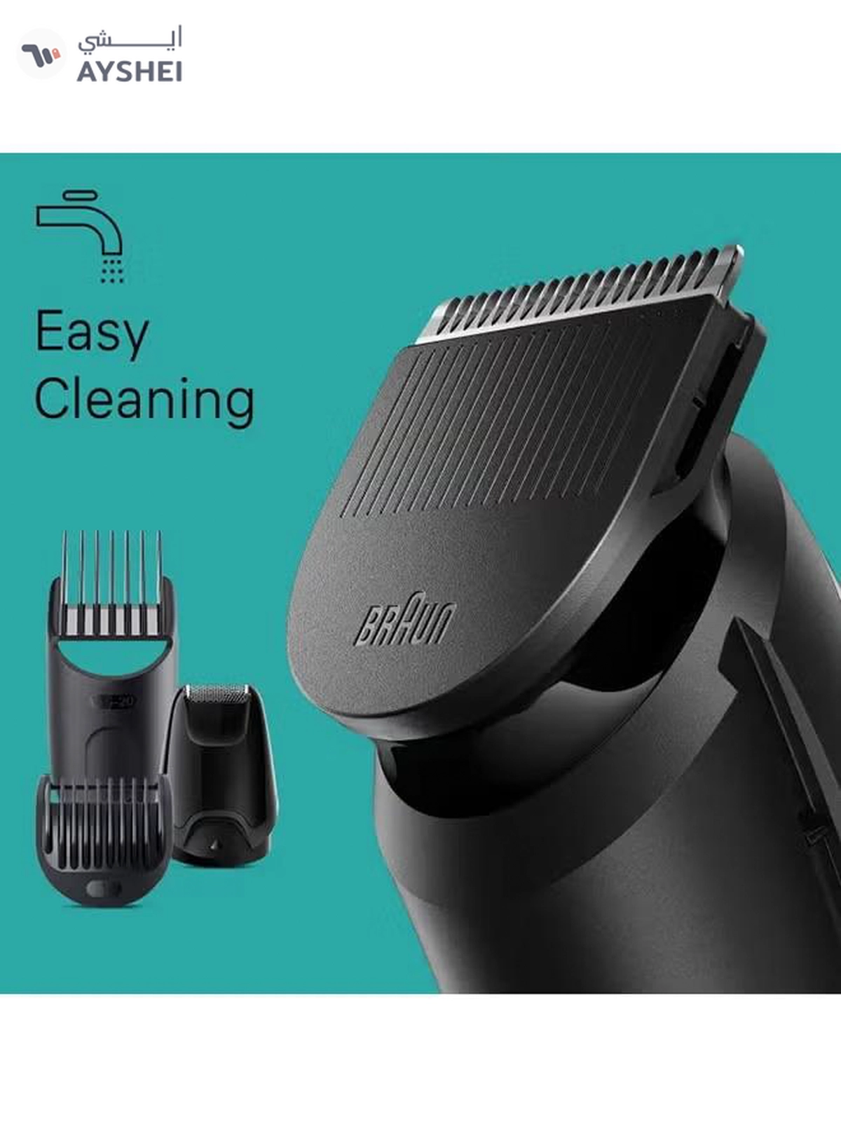 BRAUN MGK 3410 – 6-in-1 Style Kit 3 MGK3410 beard & hair. Black-4-4