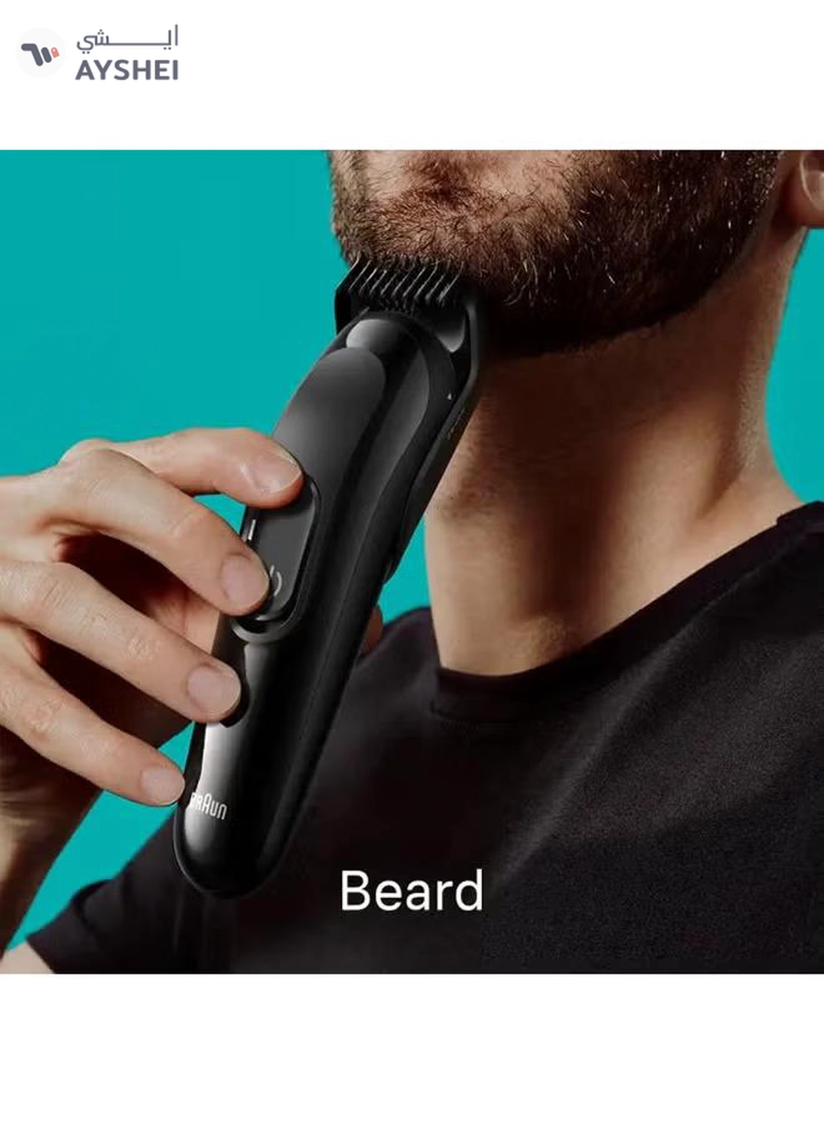 BRAUN MGK 3410 – 6-in-1 Style Kit 3 MGK3410 beard & hair. Black-3-3