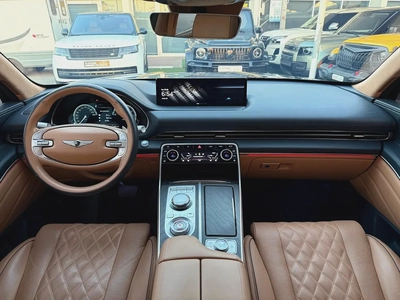 Genesis GV80 Platinum 2023 GCC Specsجييسيس جي في ٨٠ موديل ٢٠٢٣ خليجي تحت الضمان وعقد صيانة-12