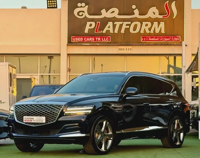 Genesis GV80 Platinum 2023 GCC Specsجييسيس جي في ٨٠ موديل ٢٠٢٣ خليجي تحت الضمان وعقد صيانة-1