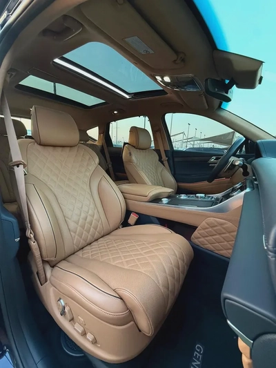 Genesis GV80 Platinum 2023 GCC Specsجييسيس جي في ٨٠ موديل ٢٠٢٣ خليجي تحت الضمان وعقد صيانة-19