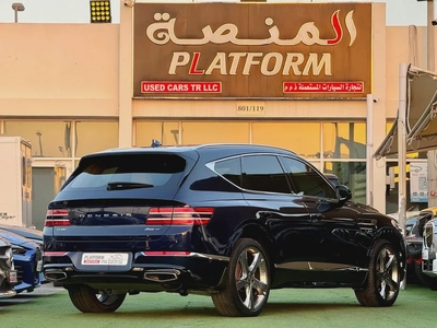 Genesis GV80 Platinum 2023 GCC Specsجييسيس جي في ٨٠ موديل ٢٠٢٣ خليجي تحت الضمان وعقد صيانة-3