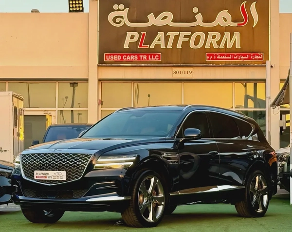 Genesis GV80 Platinum 2023 GCC Specsجييسيس جي في ٨٠ موديل ٢٠٢٣ خليجي تحت الضمان وعقد صيانة