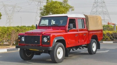 2016 Land Rover Defender 130 Soft Top (Red)-8