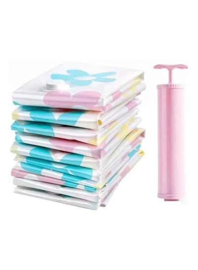 Sansi 11-Piece Vacuum Storage Bag Set Multicolour 100x70cm-0