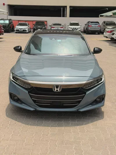 Honda Accord Sport Special Edition 2021 Cash, Zero dp & Inhouse finance GCC Specs | Low Mileage-3