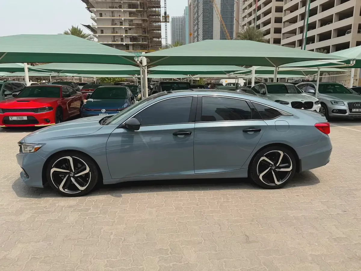 Honda Accord Sport Special Edition 2021 Cash, Zero dp & Inhouse finance GCC Specs | Low Mileage-7-7