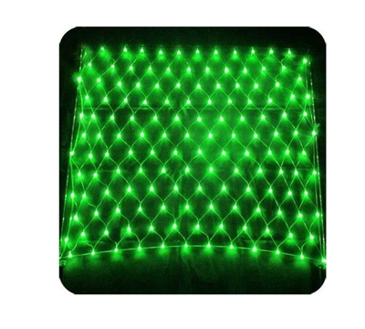 320LED 3MX3M DECORATIVE NET LIGHT-GREEN-0