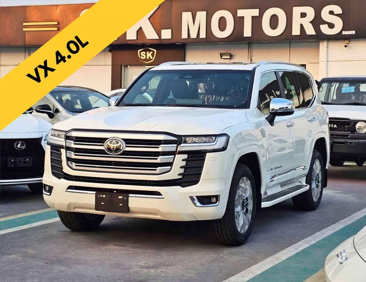 Toyota Land Cruiser VX 4.0L PETROL VX || 4.0L PETROL V6 /RADAR /BIG DVD/JBL SPEAKERS / REAR ENTERTAINMENT DVD /MID OPTION (CODE#VX4MA)