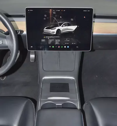 AED 1,785 EMi at 0% DP | Tesla Model 3 ( 2022 Model ) in White Color GCC Specs-14