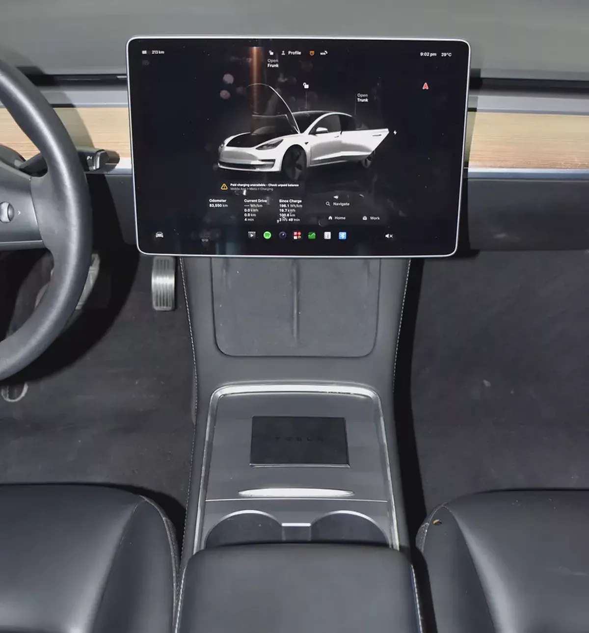 AED 1,785 EMi at 0% DP | Tesla Model 3 ( 2022 Model ) in White Color GCC Specs-14-14