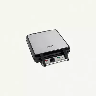 GEEPAS Electric Waffle Maker - 4 Slice Non-Stick Electric Belgian Waffle Maker with Adjustable Temperature Control-0