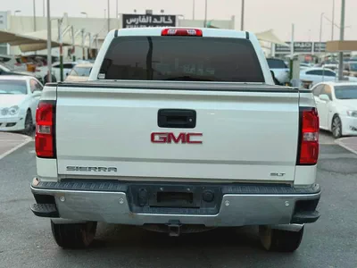 جمس سيراه 2015 خليجي رقم واحد 4 ابواب 2015 GMC Sierra 3500 SLT GCC Specs - Excellent Condition-4