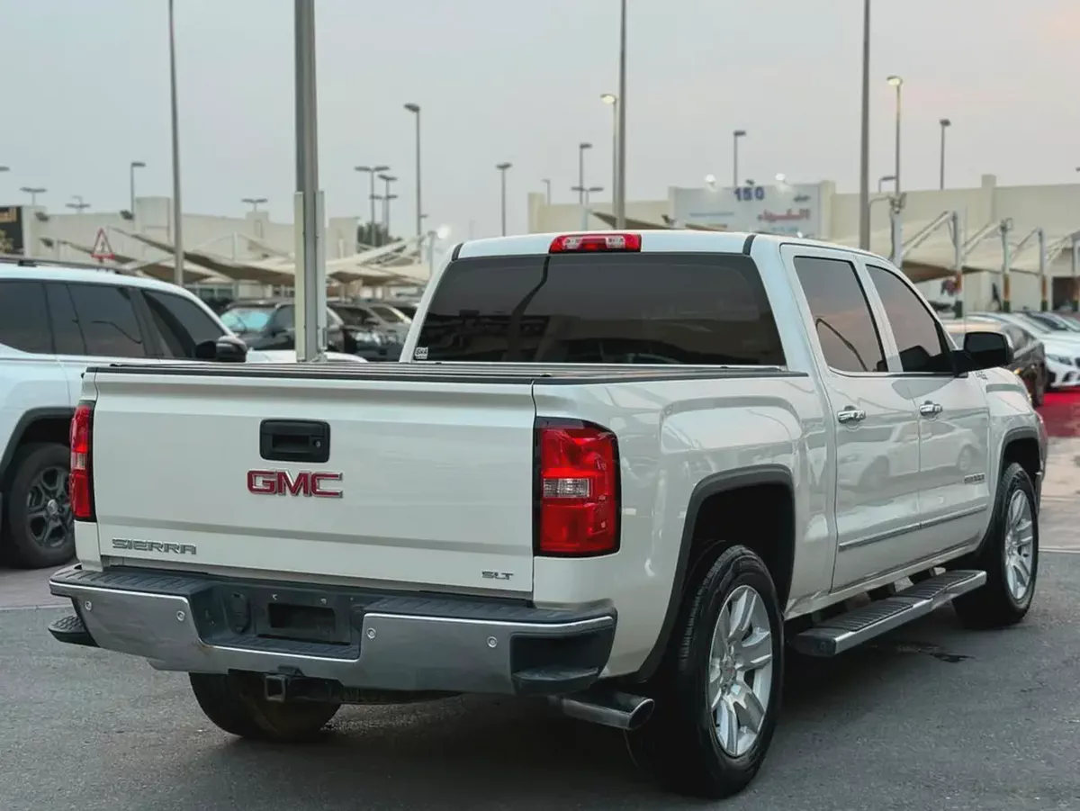 جمس سيراه 2015 خليجي رقم واحد 4 ابواب 2015 GMC Sierra 3500 SLT GCC Specs - Excellent Condition-6-6
