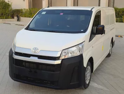 Toyota Hiace Panel Van 2021 | GCC Specs | Low Mileage Very Neat And Clean & Fully Maintained-2