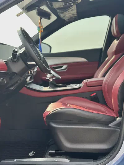2023 Jetour X70 Plus | GCC Specs | Dark Blue / Red Leather | 25,000 km | Single Owner-10