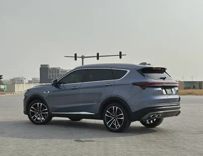 2023 Jetour X70 Plus | GCC Specs | Dark Blue / Red Leather | 25,000 km | Single Owner-1