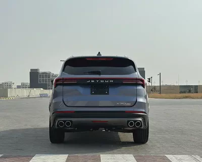 2023 Jetour X70 Plus | GCC Specs | Dark Blue / Red Leather | 25,000 km | Single Owner-3