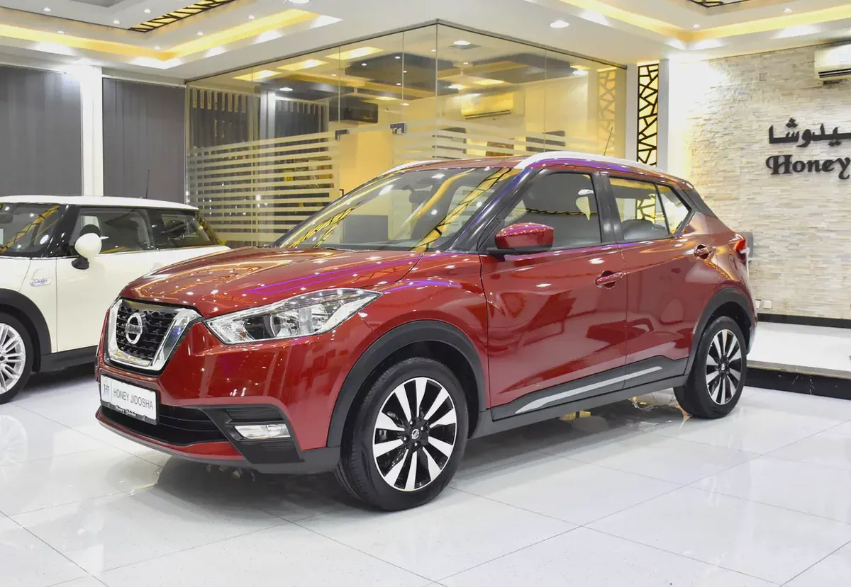 AED 614 EMi at 0% DP | Nissan Kicks ( 2020 Model ) in Red Color GCC Specs-1-1