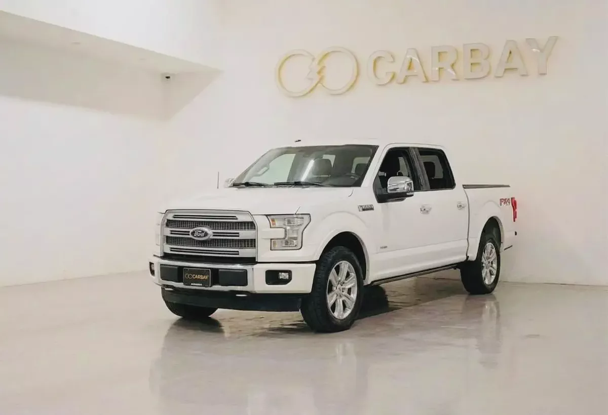 AED 1881 PM | FORD F150 PLATINUM ECOBOOST 2017 | AGENCY HISTORY | 1 YEAR WARRANTY | GCC