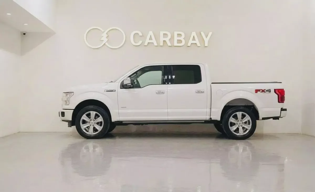 AED 1881 PM | FORD F150 PLATINUM ECOBOOST 2017 | AGENCY HISTORY | 1 YEAR WARRANTY | GCC-3-3
