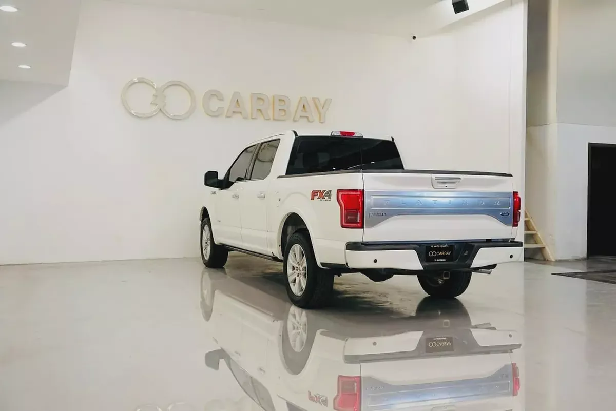 AED 1881 PM | FORD F150 PLATINUM ECOBOOST 2017 | AGENCY HISTORY | 1 YEAR WARRANTY | GCC-6-6