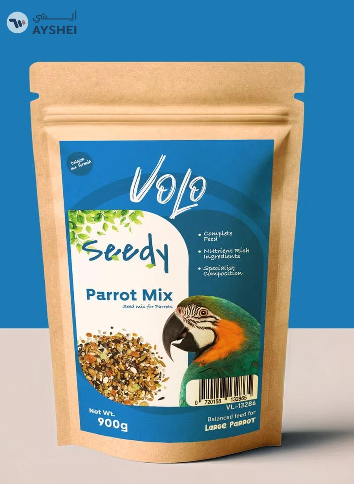 Volo Seedy Parrot Mix 900g-1-1