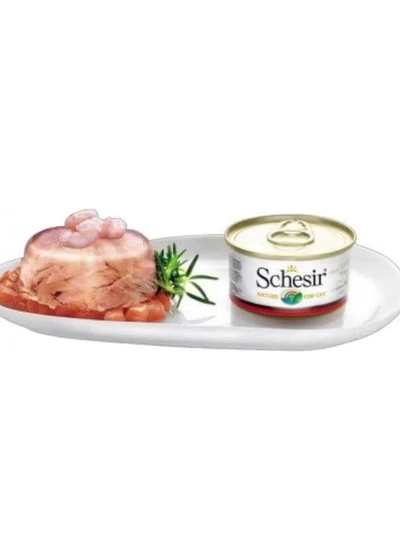 Schesir Cat Multi pack Can Tuna with Seabream-6x50g Weight - 6x50g-5