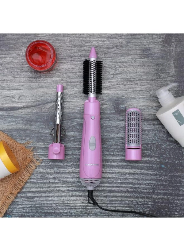 Olsenmark 4-Piece Hair Stylist Tool Set Pink