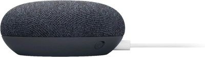 Google Nest Mini 2nd Generation Smart Speaker with Google Assistant - Charcoal-3