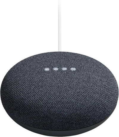 Google Nest Mini 2nd Generation Smart Speaker with Google Assistant - Charcoal-5