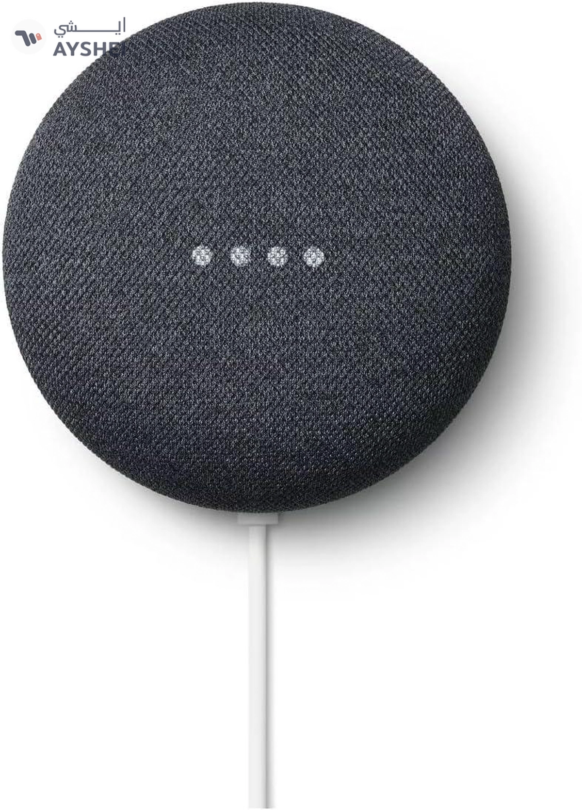 Google Nest Mini 2nd Generation Smart Speaker with Google Assistant - Charcoal-0-0