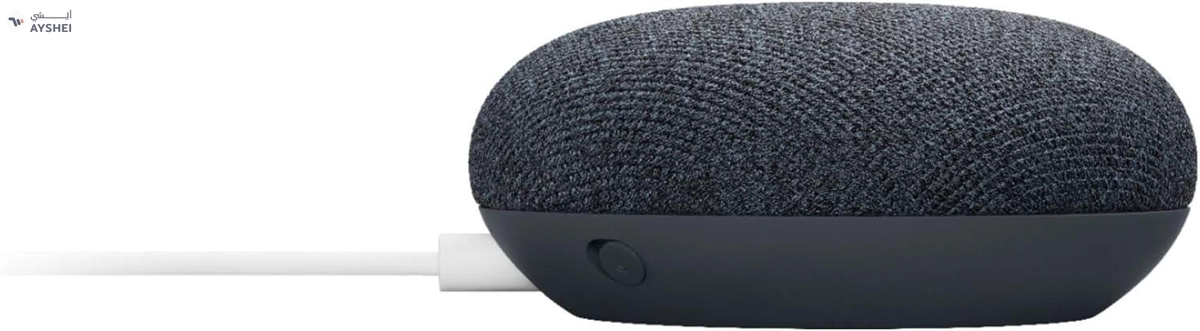 Google Nest Mini 2nd Generation Smart Speaker with Google Assistant - Charcoal-4-4