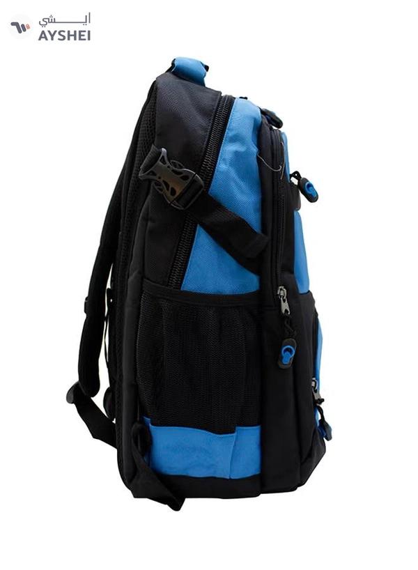 PARAJOHN Polyester School Backpack Blue/Black