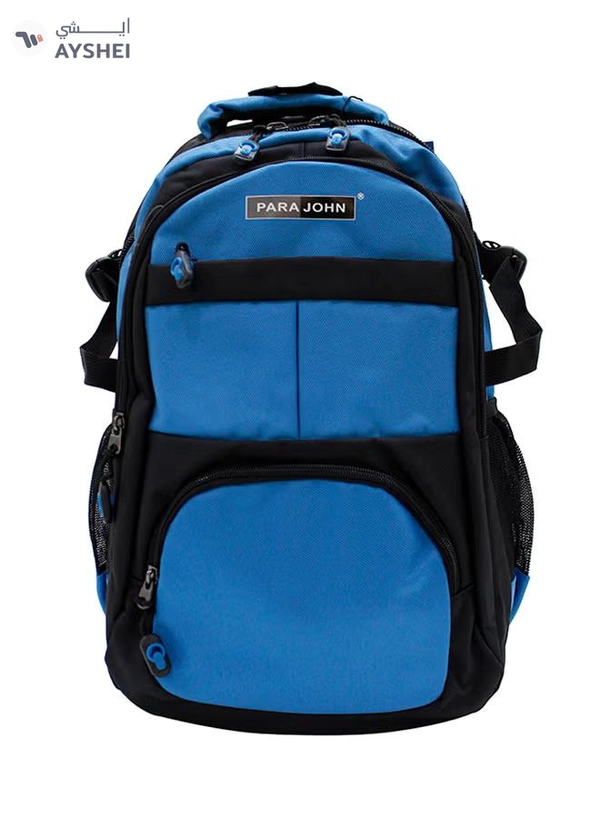 PARAJOHN Polyester School Backpack Blue/Black