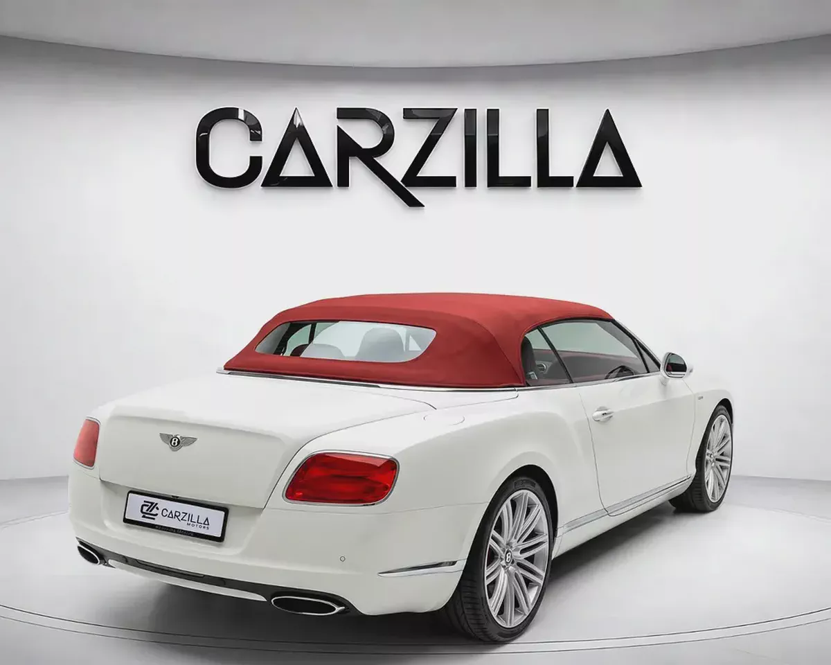 BENTLEY CONTINENTAL GTC SPEED W12 2014 | GCC Specs l Excellent Condition-1-1