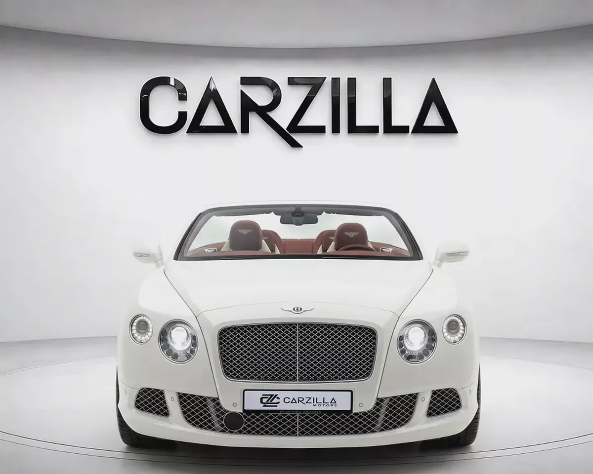 BENTLEY CONTINENTAL GTC SPEED W12 2014 | GCC Specs l Excellent Condition-2-2