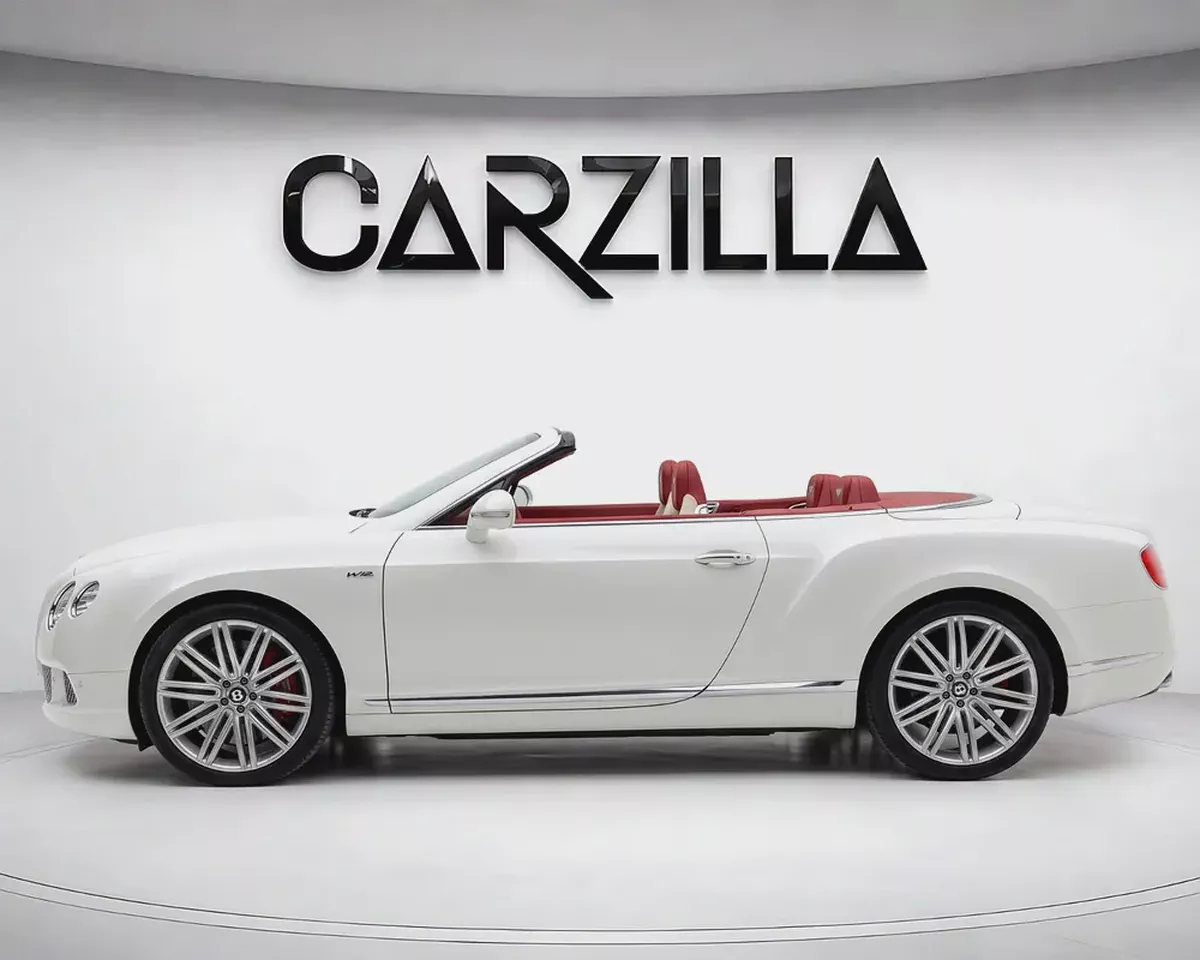 BENTLEY CONTINENTAL GTC SPEED W12 2014 | GCC Specs l Excellent Condition-4-4