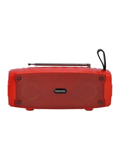 KRYPTON Rechargeable Bluetooth Speaker KNMS5414 Red-2