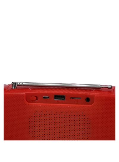 KRYPTON Rechargeable Bluetooth Speaker KNMS5414 Red-3