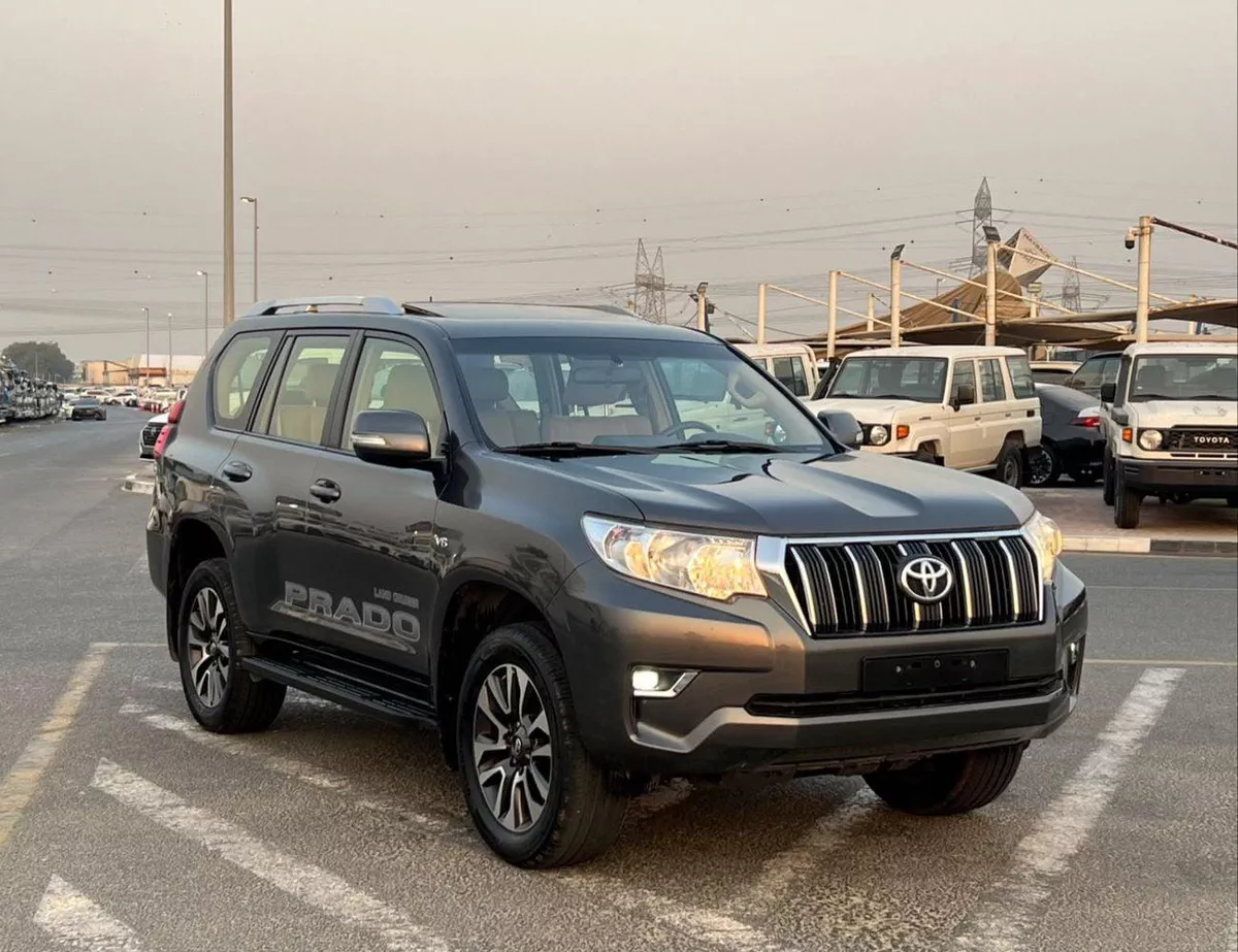 Toyota Prado  2022 Toyota Prado Full Option 4.0L V6 - AWD 4x4 - Electric Seat - Rear CAM & Sensors - Cool Box - Le