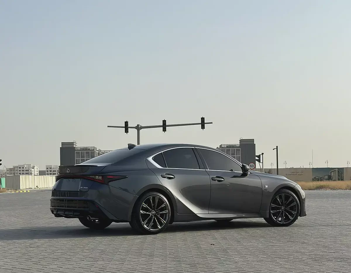 Lexus IS 350 F Sport | 3.5L V6 | 2024 | American Specs | 17,000 km | Grey / Black-5-5