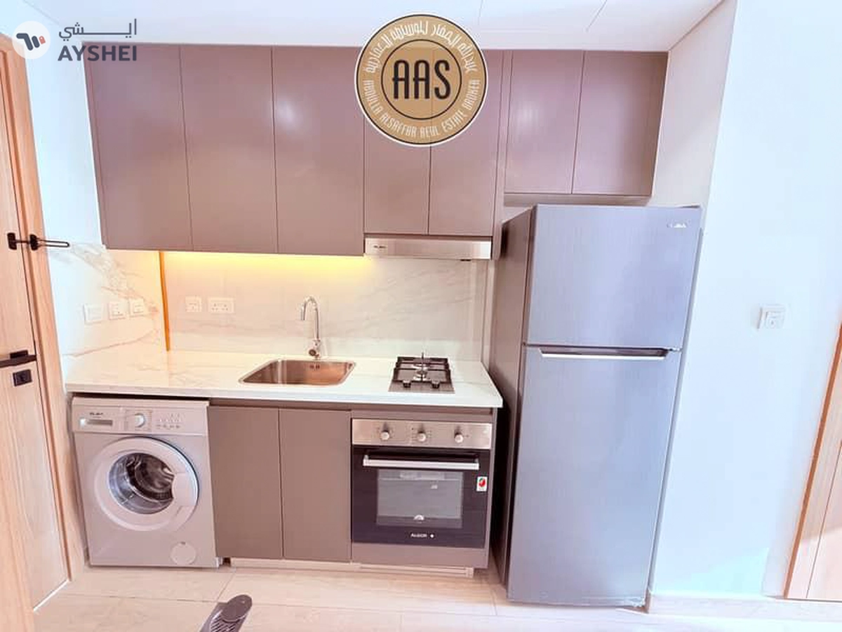 Ready to move brand new studio with kitchen appliances in Al furjan Dubai-6-6
