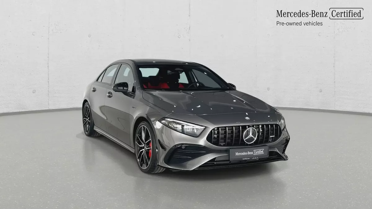 Mercedes-Benz A-Class A 35 AMG 4MATIC | GCC Specs | Performance Saloon | Under Warranty | VSB 36244
