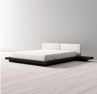 Nagoya Japanese Bed with 2 side tables-3