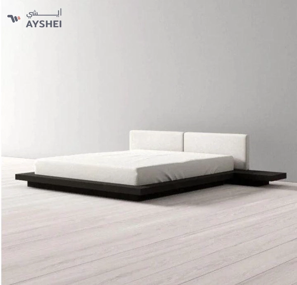 Nagoya Japanese Bed with 2 side tables
