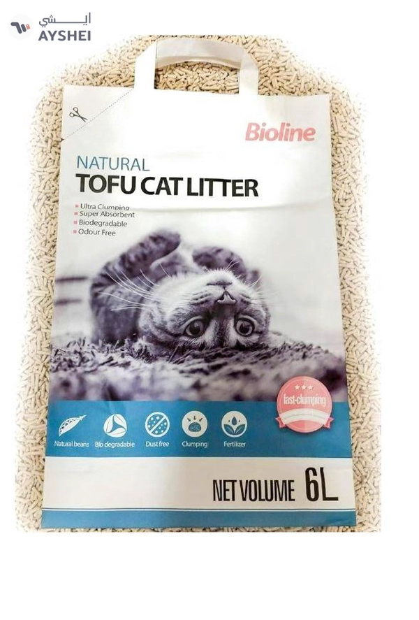 Bioline Tofu Cat Litter-Original 6L