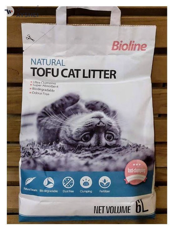 Bioline Tofu Cat Litter-Original 6L